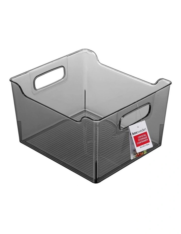 BOXSWEDEN Box Sweden Crystal Home Kitchen Fridge Organiser Storage Container Assorted 25cm - Image 3