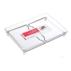 BOXSWEDEN Crystal Elevated Storage Shelf/Tray 31cm Fridge/Pantry Organiser -ChefX Shop unnamed file 408