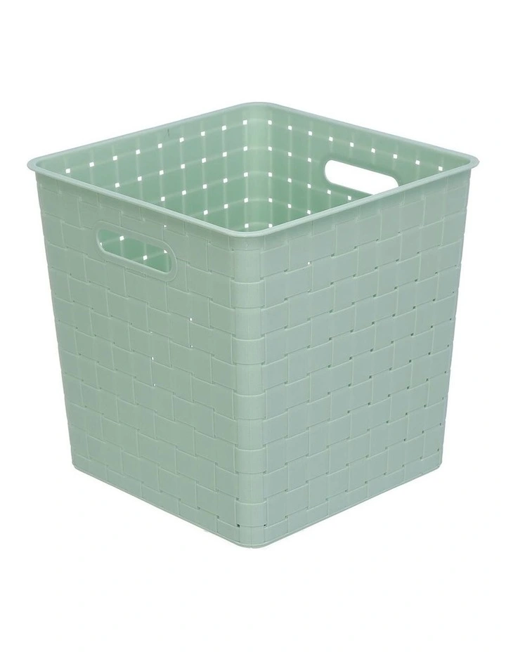 BOXSWEDEN 31cm Logan Deep Basket Home Room Storage Organiser Holder Assorted 2 BOXSWEDEN 31cm Logan Deep Basket Home Room Storage Organiser Holder Assorted - Image 2