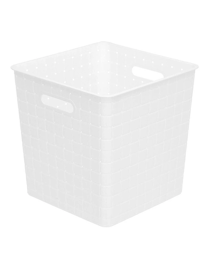 BOXSWEDEN 31cm Logan Deep Basket Home Room Storage Organiser Holder Assorted 3 BOXSWEDEN 31cm Logan Deep Basket Home Room Storage Organiser Holder Assorted - Image 3