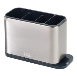 Joseph Joseph Surface Stainless Steel Cutlery Drainer Grey