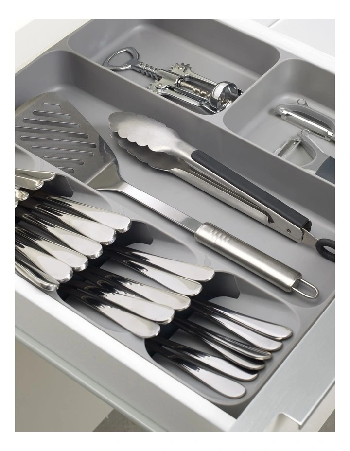 Joseph Joseph DrawerStore Cutlery Utensil And Gadget Organiser Grey - Image 5