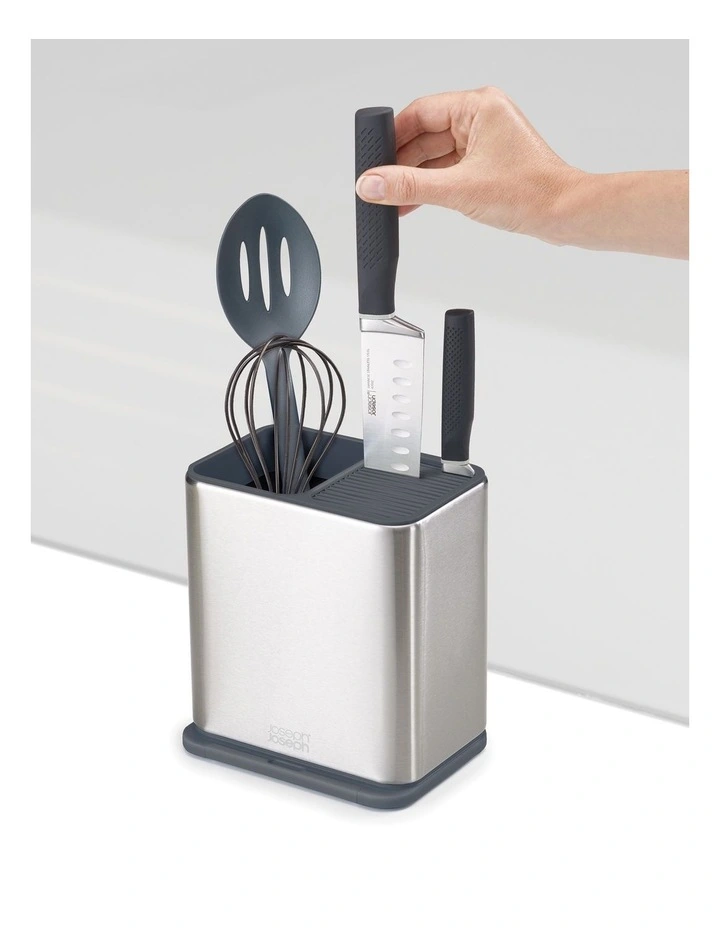 Joseph Joseph Surface Stainless Steel Utensil Pot Grey - Image 3
