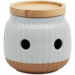 Salt&pepper Amana Garlic Keeper 10x9.5cm Cloud