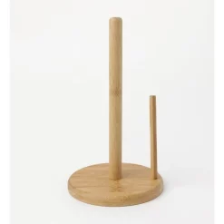 The Cooks Collective Bamboo Paper Towel Holder