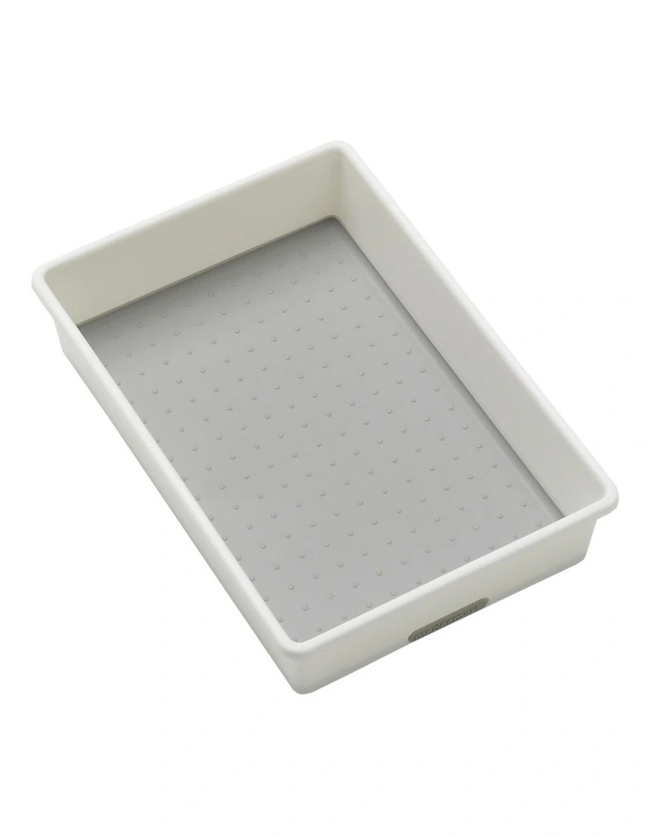 Madesmart Medium Bin White 1 Madesmart Medium Bin White