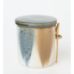 Australian House & Garden Esperance Poured Speckle Storage Jar With Spoon