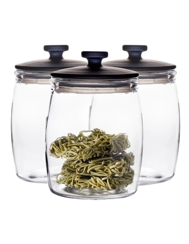 Salt&pepper Industry Canister Set Glass 14x17cm S/3 - Image 2