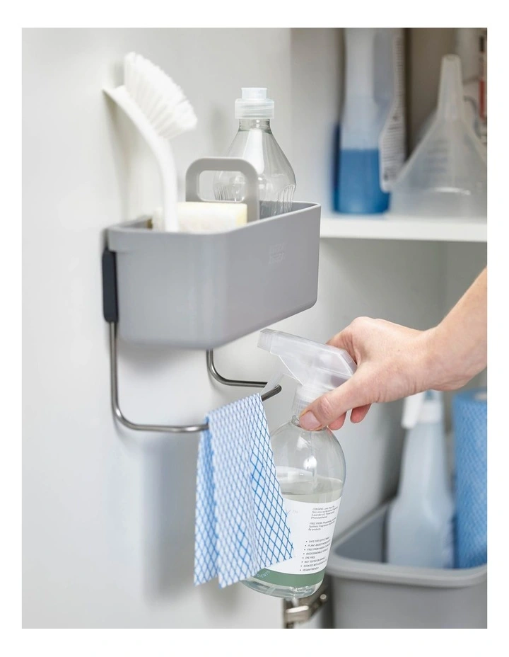 Joseph Joseph DoorStore In-Cupboard Sink Tidy Grey - Image 3