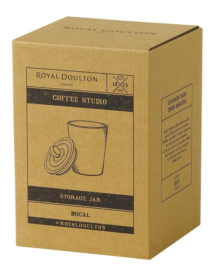 Royal Doulton 1L Coffee Studio Mug Storage Jar - Image 2