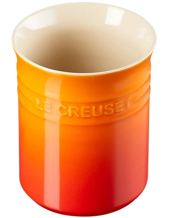 Le Creuset Utensil Jar In Volcanic 1 Le Creuset Utensil Jar In Volcanic