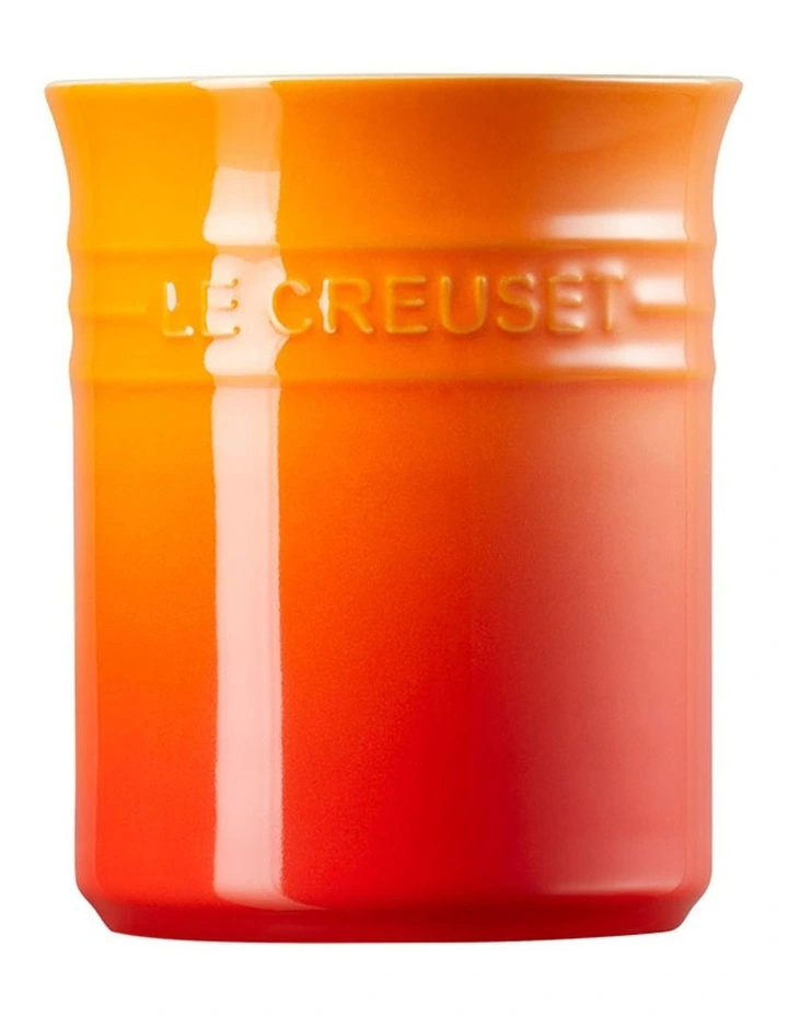 Le Creuset Utensil Jar In Volcanic 2 Le Creuset Utensil Jar In Volcanic - Image 2