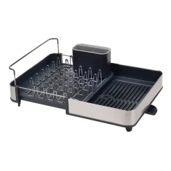 Joseph Joseph Extend Steel Dish Rack Grey