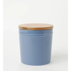 Heritage Avenue Small Storage Jar Dusk Blue