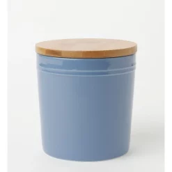 Heritage Avenue Large Storage Jar Dusk Blue