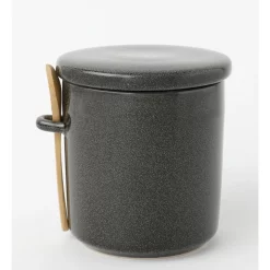 Australian House & Garden Esperance Medium Storage Jar Charcoal
