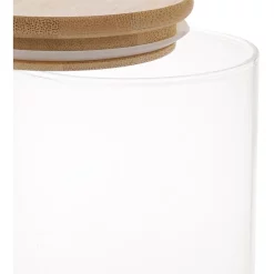 The Cooks Collective Bamboo And Glass 1.4L Storage Canister With Lid 5 The Cooks Collective Bamboo And Glass 1.4L Storage Canister With Lid -ChefX Shop unnamed file 730