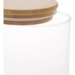 The Cooks Collective Bamboo And Glass 1L Storage Canister With Lid 5 The Cooks Collective Bamboo And Glass 1L Storage Canister With Lid -ChefX Shop unnamed file 743