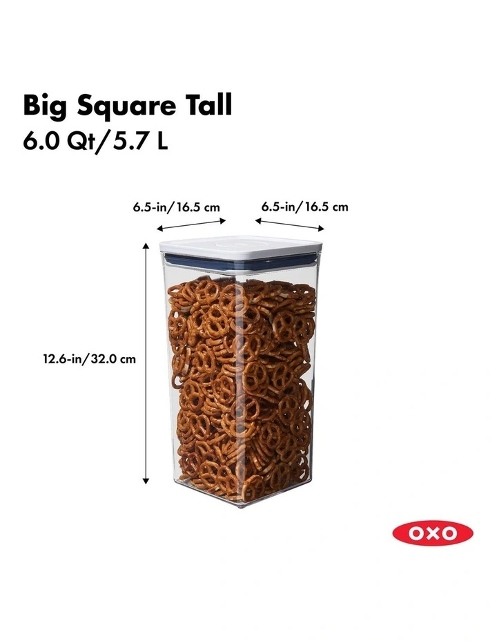 OXO POP Container Big Square, Tall 5.7L 3 OXO POP Container Big Square, Tall 5.7L - Image 3