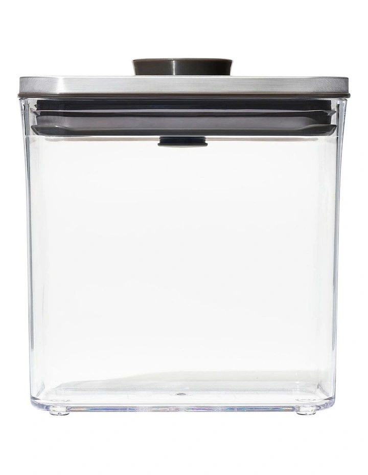 OXO Pop 2.0 1.6L Steel Rectangle Short Container