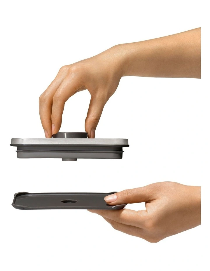 OXO Pop 2.0 1.6L Steel Rectangle Short Container - Image 5