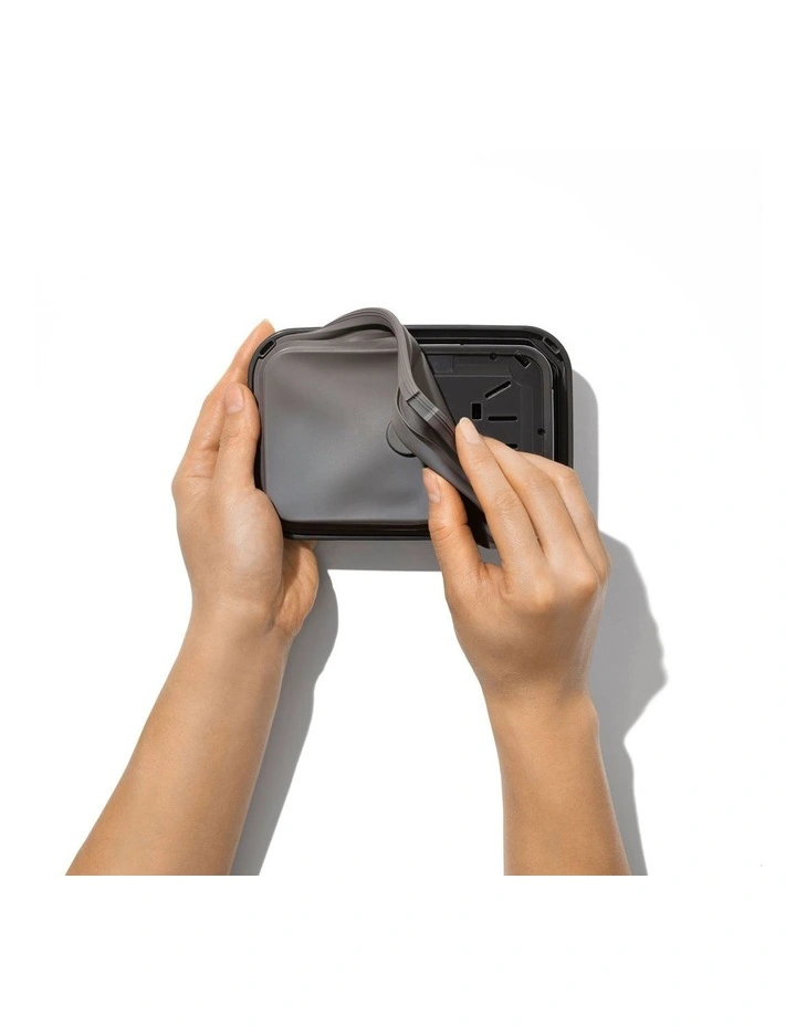 OXO Pop 2.0 1.6L Steel Rectangle Short Container - Image 7