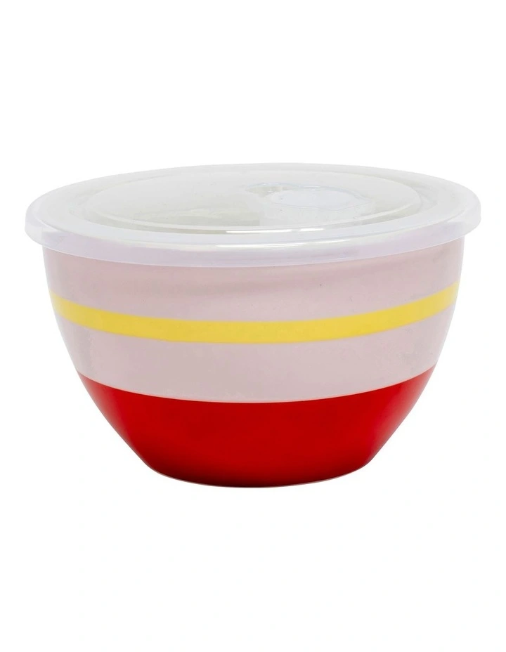Salt&pepper Lunch2go Bowl With Lid 15x9cm In Block Red 1 Salt&pepper Lunch2go Bowl With Lid 15x9cm In Block Red