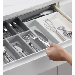 Joseph Joseph Blox 10-piece Drawer Organiser Set Grey 9 Joseph Joseph Blox 10-piece Drawer Organiser Set Grey -ChefX Shop unnamed file 86