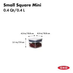 OXO POP Container Small Square Mini 400ml 9 OXO POP Container Small Square Mini 400ml -ChefX Shop unnamed file 863