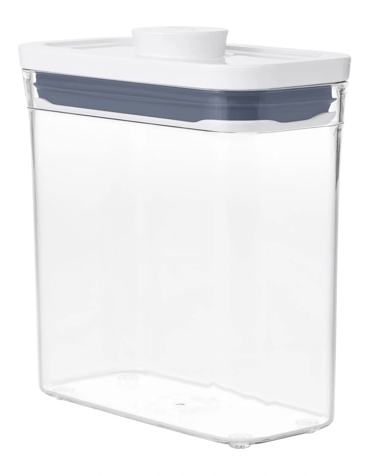 OXO Pop 1.1L Short Slim Rectangle Container 1 OXO Pop 1.1L Short Slim Rectangle Container