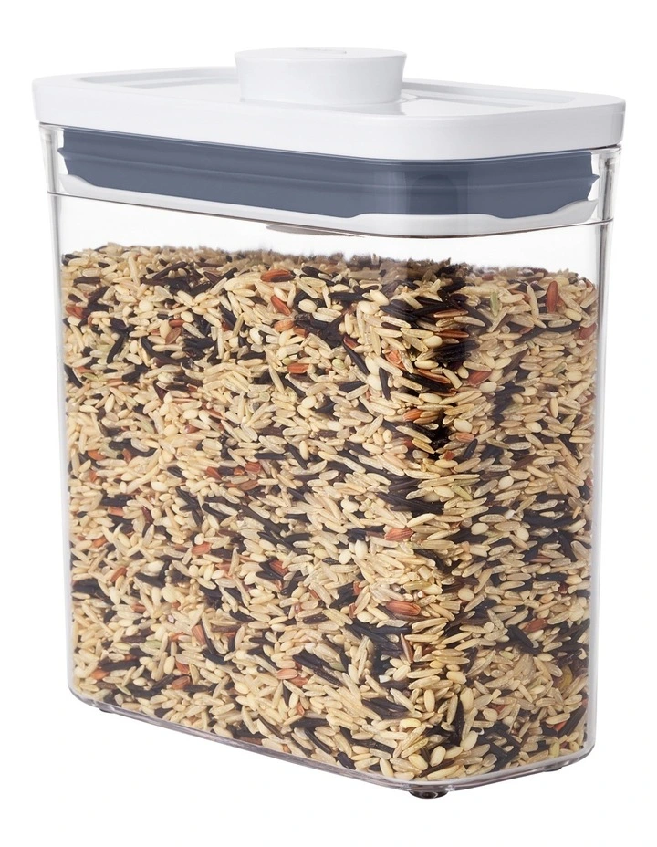 OXO Pop 1.1L Short Slim Rectangle Container 3 OXO Pop 1.1L Short Slim Rectangle Container - Image 3
