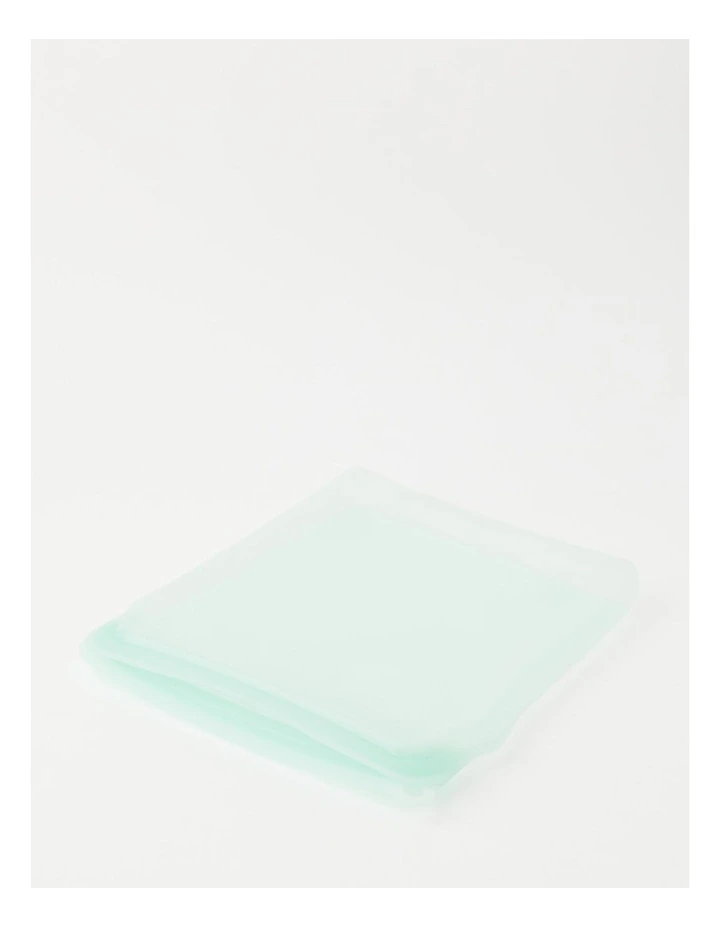 Vue Silicone Ziplock Storage Bag 1.96L In Mint - Image 4