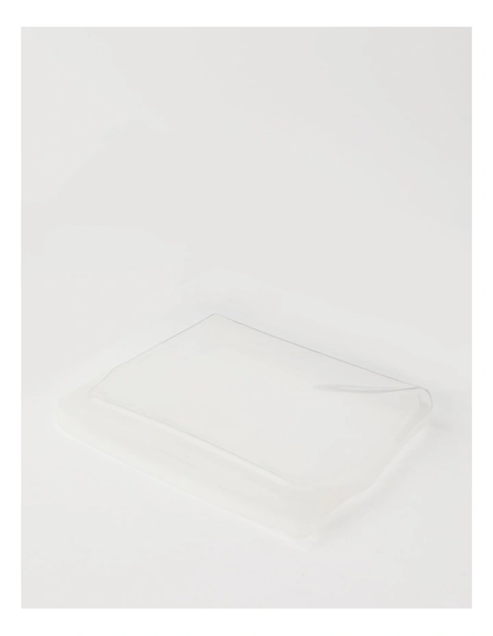 Vue Silicone Ziplock Storage Bag 900ml In Clear - Image 4