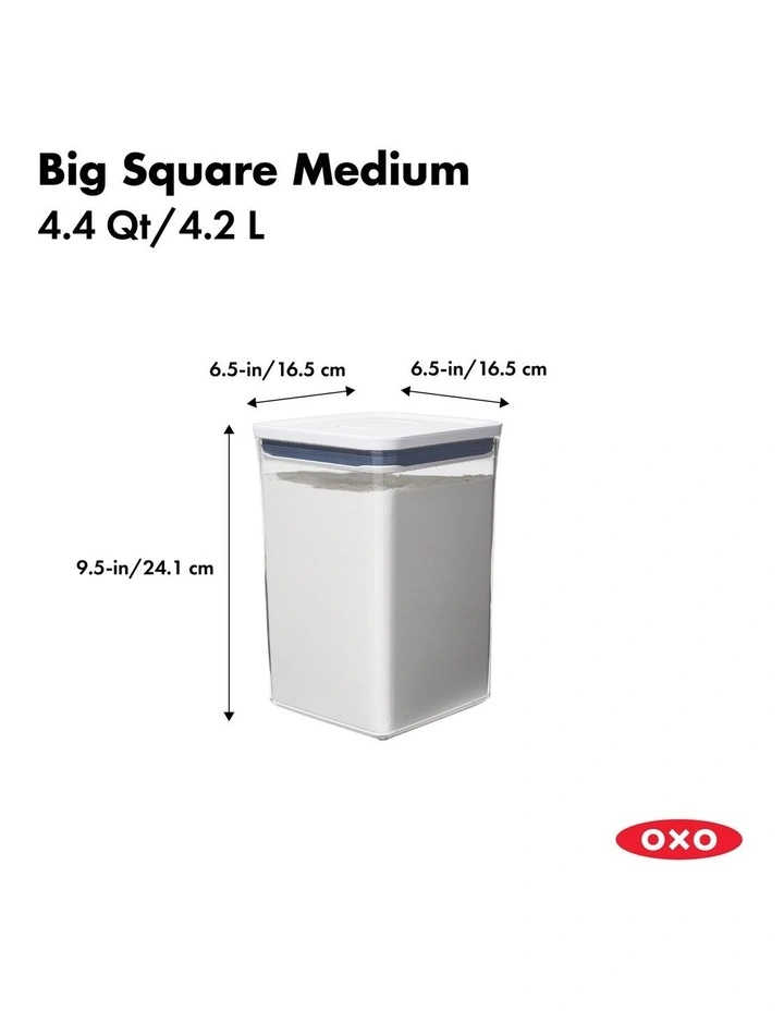 OXO POP Container Big Square Medium 4.2L - Image 3