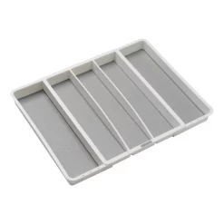 Madesmart Expandable Utensil Tray White