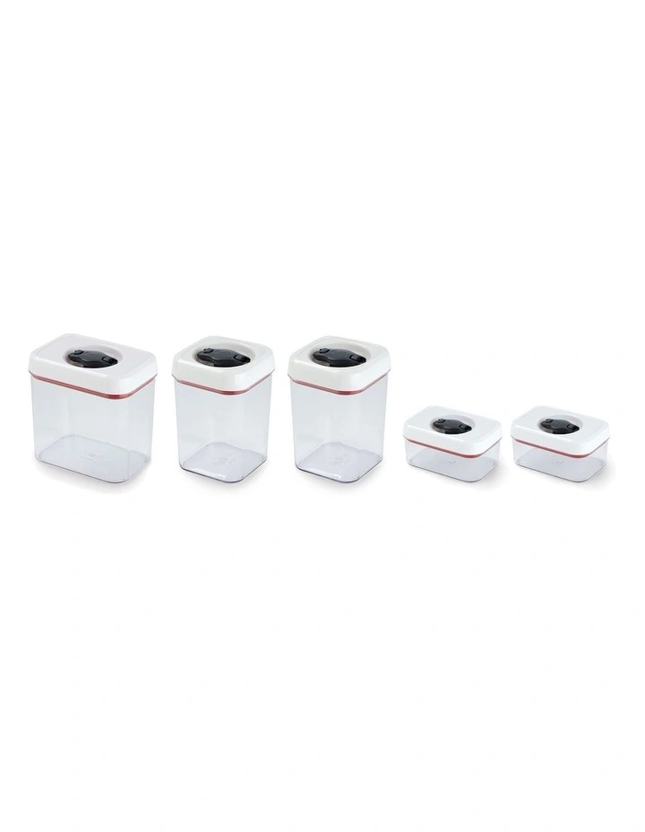 Zyliss Twist & Seal 5pc Container Set